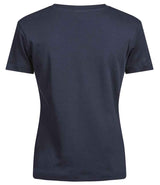 Tee Jays Ladies Pima Cotton T-Shirt | Navy thumbnail 2