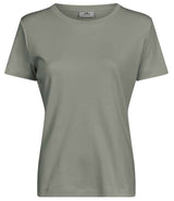 Tee Jays Ladies Pima Cotton T-Shirt | Sage thumbnail 2