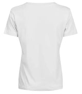 Tee Jays Ladies Pima Cotton T-Shirt | White thumbnail 2