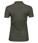 Tee Jays Ladies Luxury Stretch Polo Shirt | Deep Green thumbnail 2