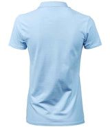 Tee Jays Ladies Luxury Stretch Polo Shirt | Light Blue thumbnail 2