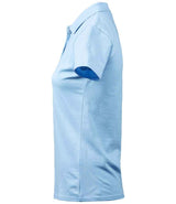 Tee Jays Ladies Luxury Stretch Polo Shirt | Light Blue thumbnail 3