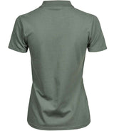 Tee Jays Ladies Luxury Stretch Polo Shirt | Leaf Green thumbnail 2