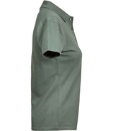 Tee Jays Ladies Luxury Stretch Polo Shirt | Leaf Green thumbnail 4