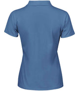 Tee Jays Ladies Luxury Stretch Polo Shirt | Ocean Blue thumbnail 2