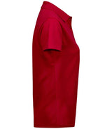 Tee Jays Ladies Luxury Stretch Polo Shirt | Red thumbnail 3