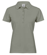 Tee Jays Ladies Luxury Stretch Polo Shirt | Sage thumbnail 1