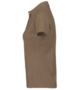 Tee Jays Ladies Luxury Stretch Polo Shirt | Wood thumbnail 3