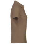 Tee Jays Ladies Luxury Stretch Polo Shirt | Wood thumbnail 4