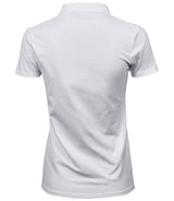 Tee Jays Ladies Luxury Stretch Polo Shirt | White thumbnail 2
