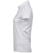 Tee Jays Ladies Luxury Stretch Polo Shirt | White thumbnail 3
