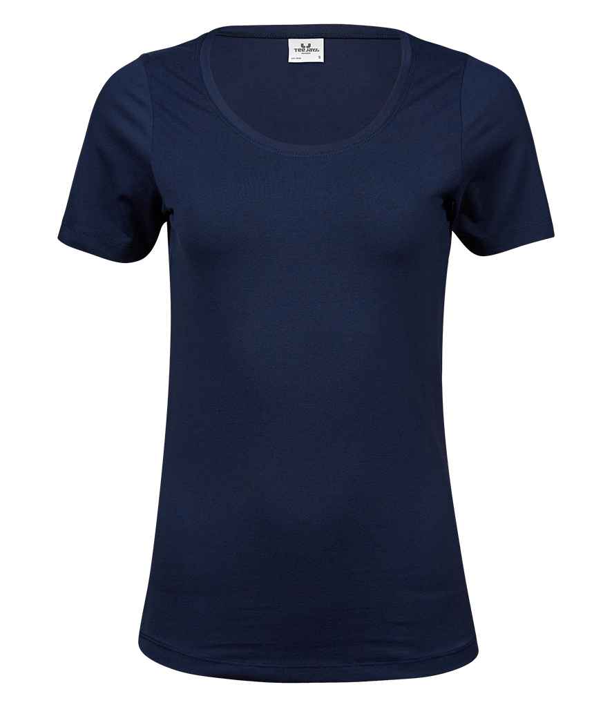 Tee Jays Ladies Stretch T-Shirt | Navy