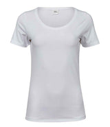 Tee Jays Ladies Stretch T-Shirt | White thumbnail 2
