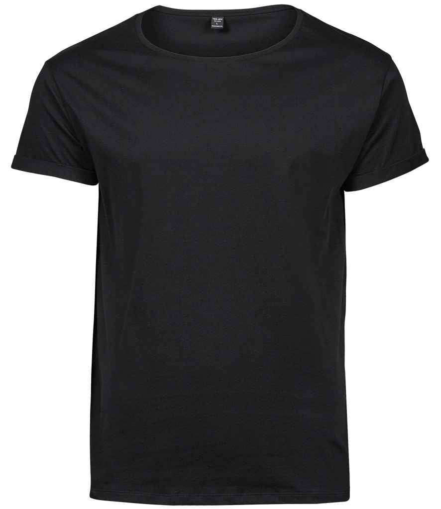 Tee Jays Roll-Up T-Shirt | Black