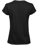 Tee Jays Ladies Roll-Up T-Shirt | Black thumbnail 2