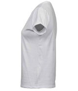 Tee Jays Ladies Roll-Up T-Shirt | White thumbnail 5