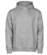 Tee Jays Kids Unlabeled Hooded Sweatshirt | Heather Grey thumbnail 1
