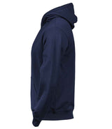 Tee Jays Kids Unlabeled Hooded Sweatshirt | Navy thumbnail 3
