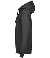 Tee Jays Unlabeled Hooded Sweatshirt | Black thumbnail 3
