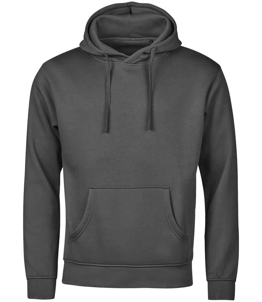 Tee Jays Unlabeled Hooded Sweatshirt | Dark Grey