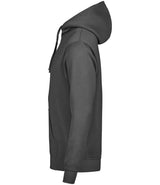 Tee Jays Unlabeled Hooded Sweatshirt | Dark Grey thumbnail 3
