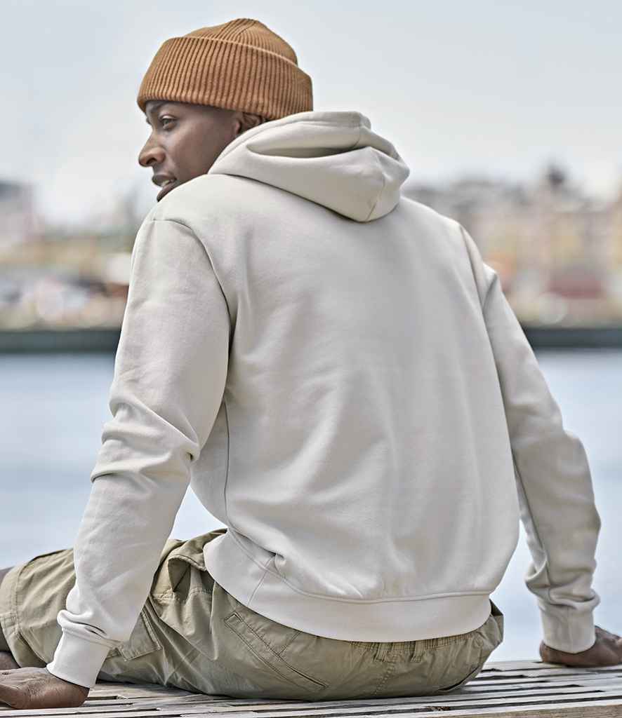 Tee Jays Unlabeled Hooded Sweatshirt | Ecru