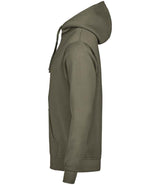 Tee Jays Unlabeled Hooded Sweatshirt | Moss thumbnail 3