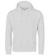 Tee Jays Unlabeled Hooded Sweatshirt | White thumbnail 1