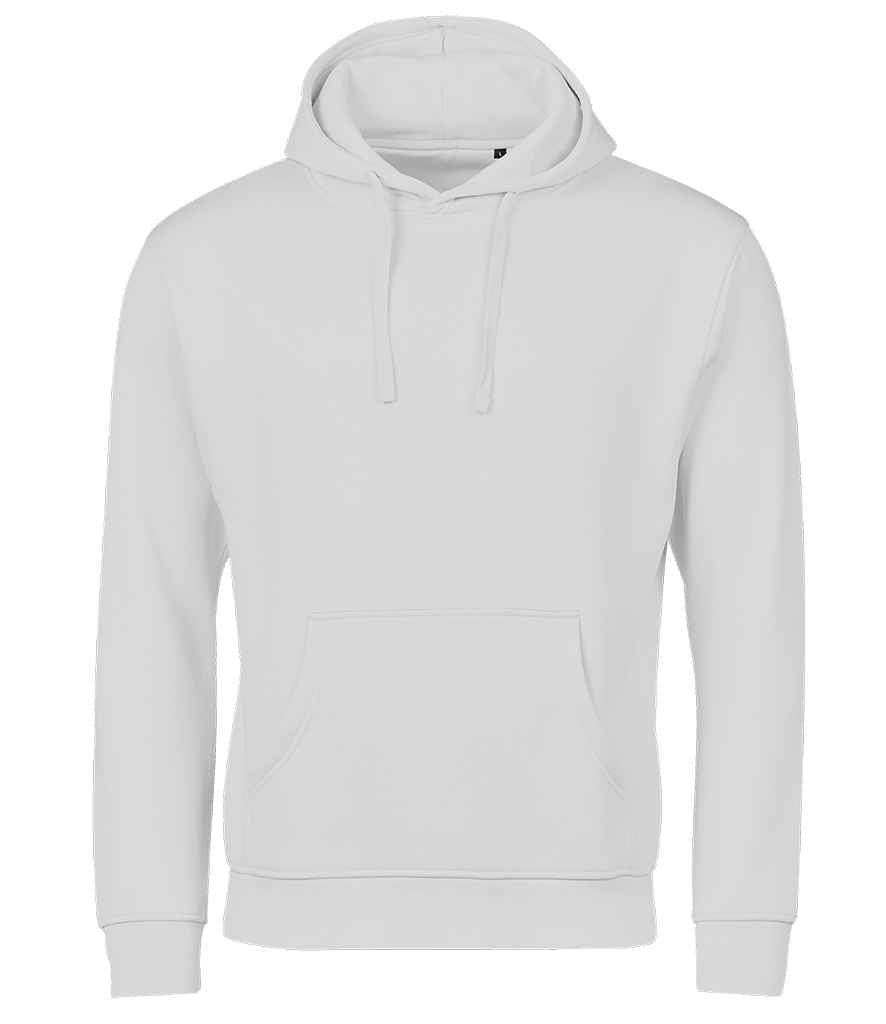 Tee Jays Unlabeled Hooded Sweatshirt | White