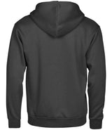 Tee Jays Unlabeled Hooded Full Zip Sweatshirt | Black thumbnail 2
