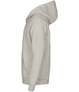 Tee Jays Unlabeled Hooded Full Zip Sweatshirt | Cement thumbnail 5