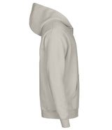 Tee Jays Unlabeled Hooded Full Zip Sweatshirt | Cement thumbnail 6