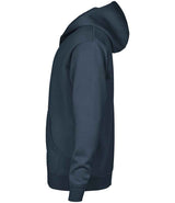 Tee Jays Unlabeled Hooded Full Zip Sweatshirt | Ink Blue thumbnail 3