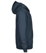 Tee Jays Unlabeled Hooded Full Zip Sweatshirt | Ink Blue thumbnail 4
