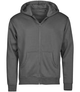 Tee Jays Unlabeled Hooded Full Zip Sweatshirt | Powder Grey thumbnail 1