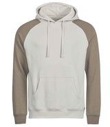 Tee Jays Unlabeled Two-Tone Hooded Sweatshirt | Cement/Clay thumbnail 1
