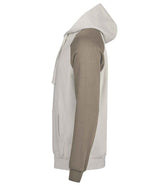 Tee Jays Unlabeled Two-Tone Hooded Sweatshirt | Cement/Clay thumbnail 3