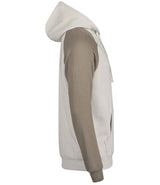 Tee Jays Unlabeled Two-Tone Hooded Sweatshirt | Cement/Clay thumbnail 4