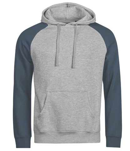 T5156 Heather Grey/Ink Blue Front