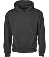 Tee Jays Unlabeled Heavy Loose Fit Hooded Sweatshirt | Black thumbnail 1