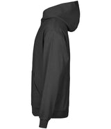 Tee Jays Unlabeled Heavy Loose Fit Hooded Sweatshirt | Black thumbnail 3
