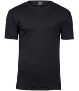 Tee Jays Interlock T-Shirt | Black thumbnail 1