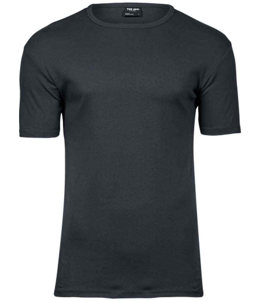 Tee Jays Interlock T-Shirt | Dark Grey