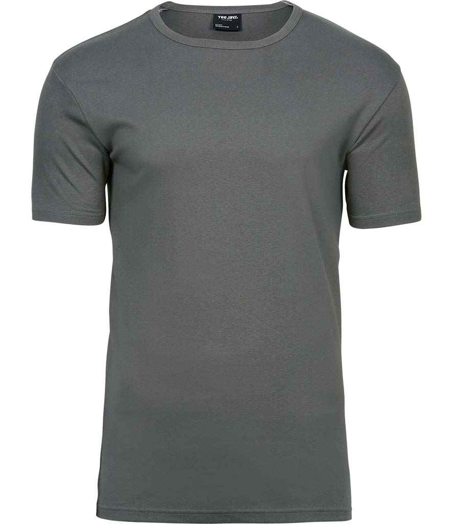Tee Jays Interlock T-Shirt | Powder Grey