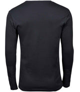 Tee Jays Long Sleeve Interlock T-Shirt | Dark Grey thumbnail 2