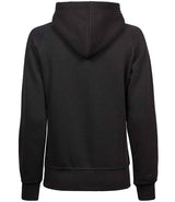Tee Jays Ladies Raglan Hooded Sweatshirt | Black thumbnail 2