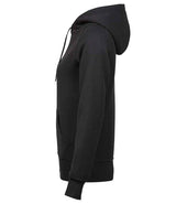 Tee Jays Ladies Raglan Hooded Sweatshirt | Black thumbnail 3