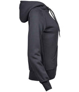 Tee Jays Ladies Raglan Hooded Sweatshirt | Dark Grey thumbnail 4