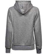 Tee Jays Ladies Raglan Hooded Sweatshirt | Heather Grey thumbnail 4
