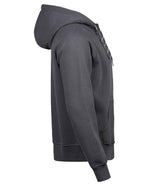 Tee Jays Fashion Zip Hooded Sweatshirt | Dark Grey thumbnail 4